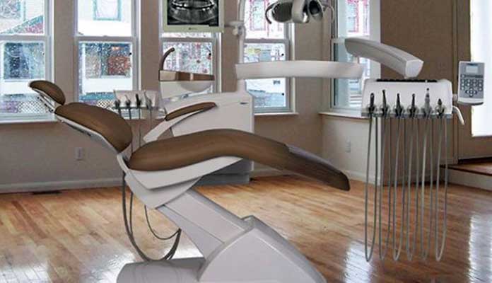 Dental unit nut brown